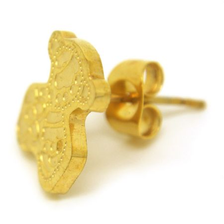 miesten ruostumattomasta teräksestä valmistetut korvakorut