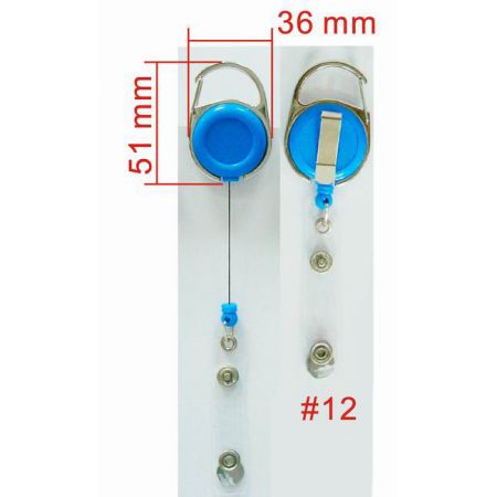 Móc khóa dây đeo thẻ carabiner