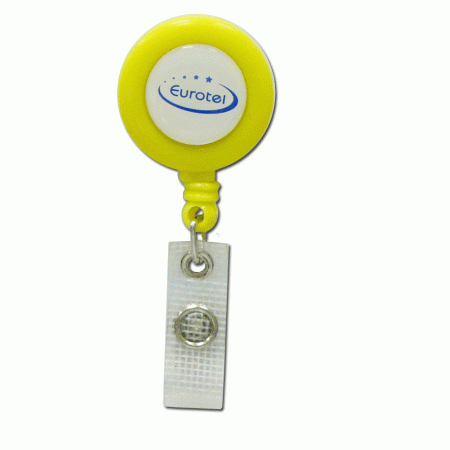 เครื่องถือบัตรประจำตัวที่ดึงกลับมาได้