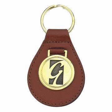 Personalized Leather Key Fobs