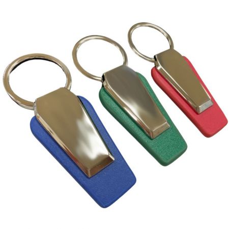 Promotional Leather Keychains - Promotional Leather Keychain