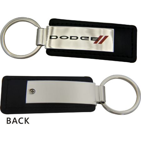 Leder Autoschlüsselanhänger - Offenes Design Leder Schlüsselring