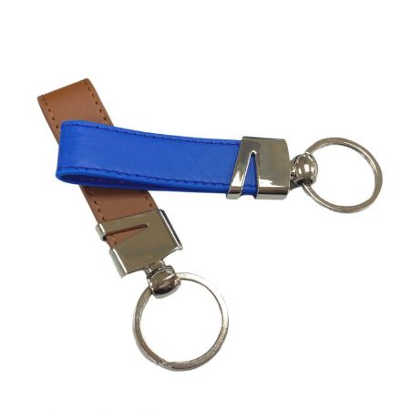 leather keychain stock design