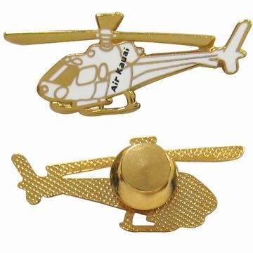 Helicopter Tie Tack Pin