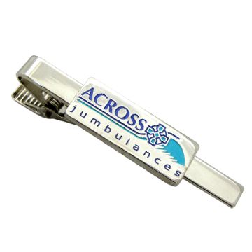 Silver Plated Tie Bar - Custom Tie Bars Factory