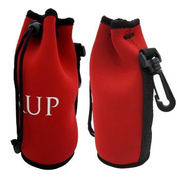 neoprén sörösüveg hűtő tartóval zsinórral