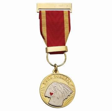 Fabricant personnalisé de médailles de récompense en ruban court