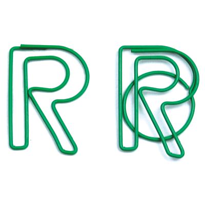 spinacz papierowy o niestandardowym kształcie