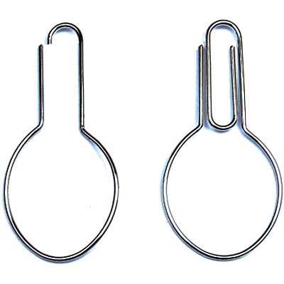 personalized logo metal paper clip