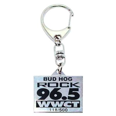 Khóa chìa khóa được đóng dấu với màu sắc - Móc chìa khóa bằng kim loại