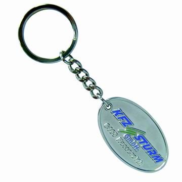 Souvenir Keyrings Factory - Customized Stamped Keychain without Coloring