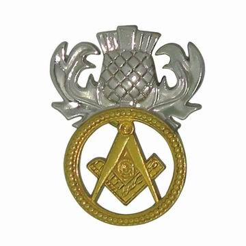 Nagykereskedelmi szabadkőműves egyedi kitűző