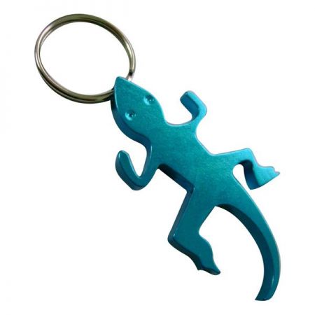 Брелок с открывалкой для бутылок в виде ящерицы