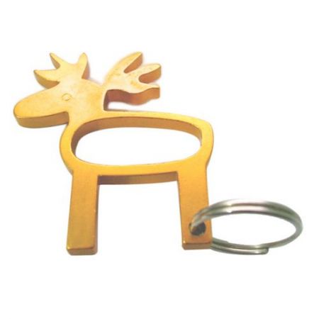 Reindeer bottle holder - wear-ever aluminum can opener