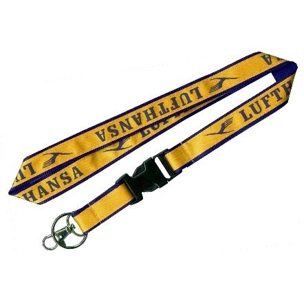 Custom Lanyard with Satin Top Layer - Satin Top Layer Lanyard