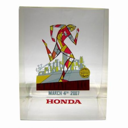 trofeo de lucita impreso personalizado