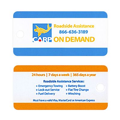 promotional printd card