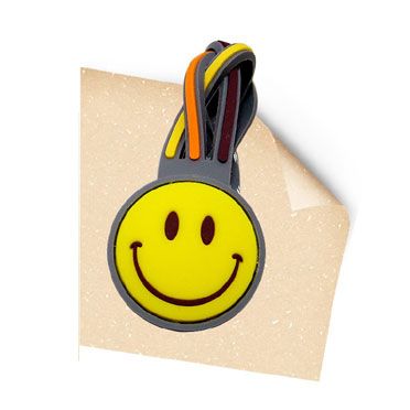 Marque-page magnétique en PVC avec visage souriant - Marque-page magnétique en PVC avec visage souriant