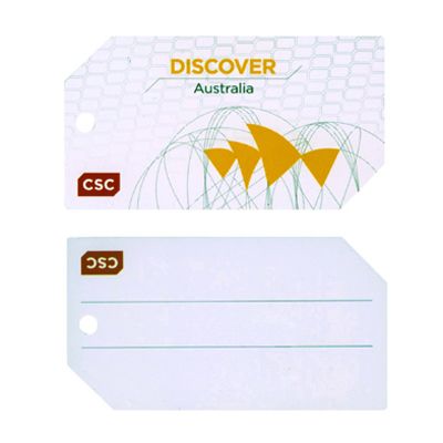 egyedi műanyag függesztőcímke