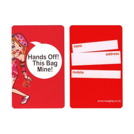 بطاقة بلاستيكية رخيصة