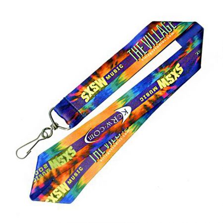 Thẻ ID và dây đeo trống nhuộm thăng hoa - Dây đeo cổ tùy chỉnh Dye Sublimation