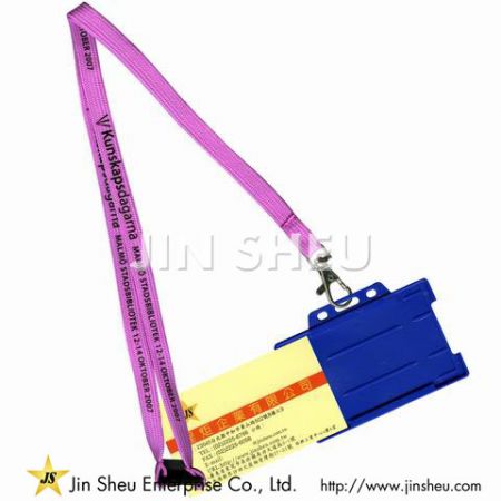 lanyard with id holder