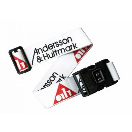 자물쇠가 있는 수하물 벨트