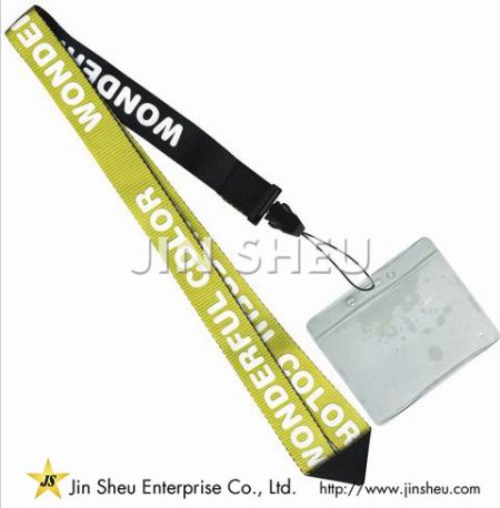 맞춤형 홍보 로고 랜야드 및 인쇄된 배지