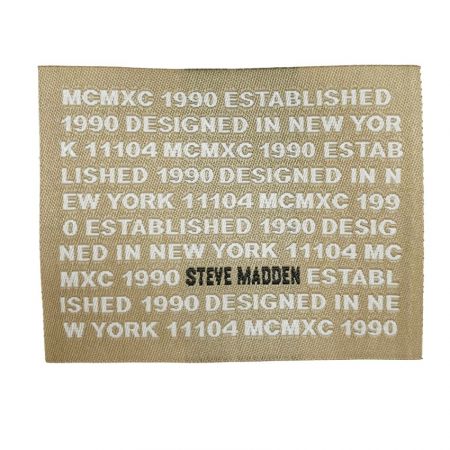 맞춤형 새틴 이름표 라벨 - 맞춤형 새틴 이름표 라벨