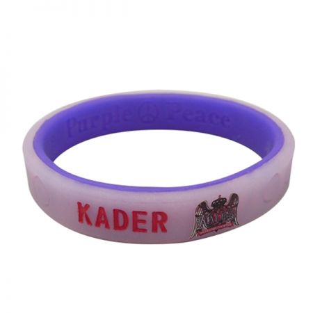 أساور سيليكون بالجملة مع شعار مخصص