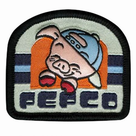 Tilpassede vævede tøjpatches - Tilpassede vævede tøjpatches