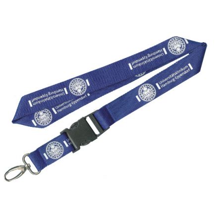 Dây đeo bằng polyester in silk - Dây cổ Polyester phẳng