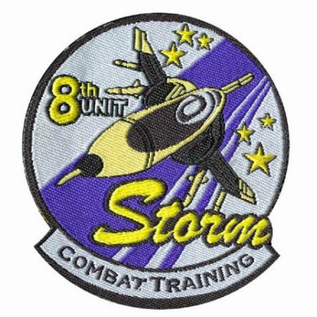 Personlige vævede emblemer