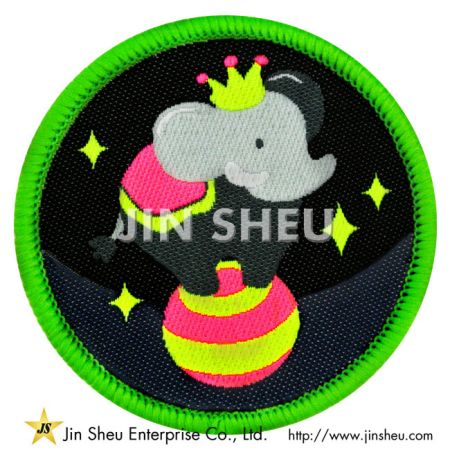Neon Woven Patches