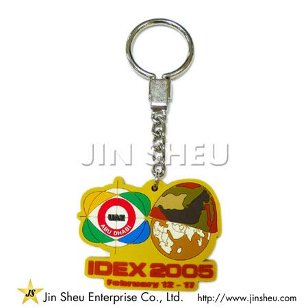 Tilpasset blød PVC-nøglering - Tilpasset blød PVC-nøglering