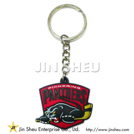 Porte-clés souvenir des Panthers de Pickering Sports - Porte-clés souvenir des Panthers de Pickering Sports