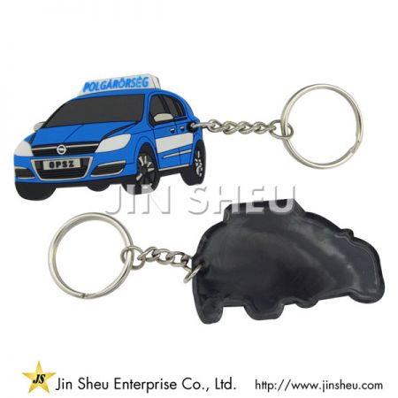 Police Car Keychain - PVC Police Car Keychains | Keychain & Enamel Pins ...
