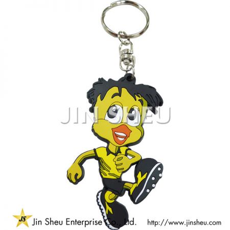 individuelle Gummischlüsselanhänger