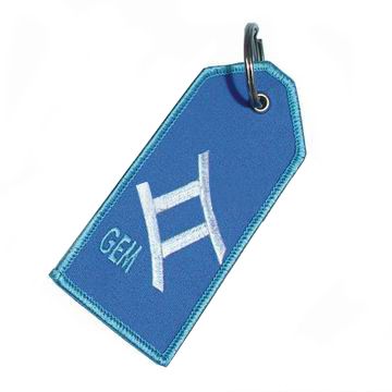 맞춤형 자수 키 홀더