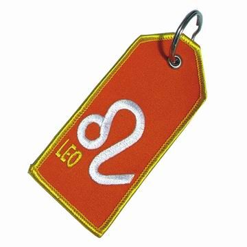 Thẻ khóa thêu chòm sao - Vòng khóa thêu chòm sao