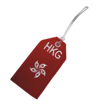 Hawaiian Airlines Embroidered Baggage Tag