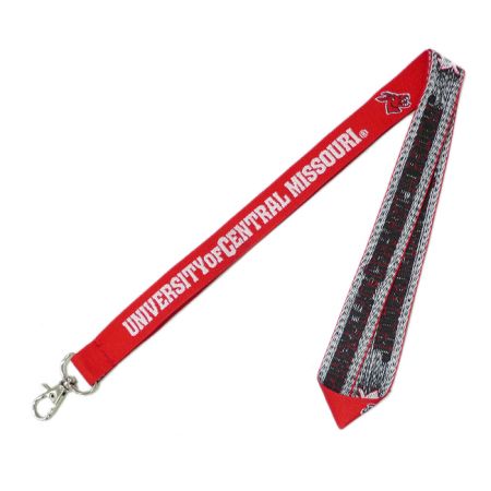 Lanyard in poliestere intrecciato - Lanyard in poliestere intrecciato