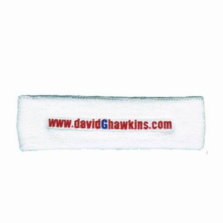Trainings-Stirnband mit gesticktem Logo - Trainings-Stirnband mit gesticktem Logo