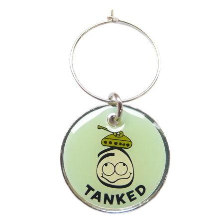 Pingente de Taça de Vinho Personalizado