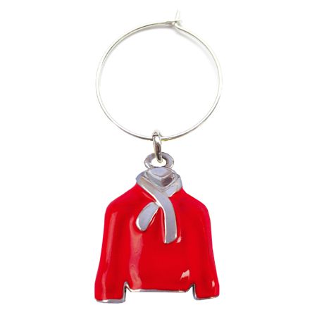 Marcadores de copas de vino esmaltados personalizados - encantos personalizados para copas de vino al por mayor