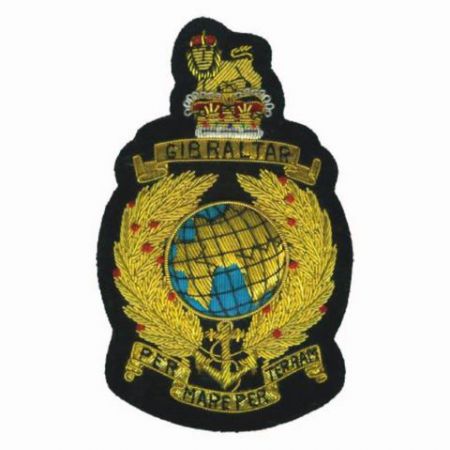 Embroidery Wing Bullion Patches Supplier