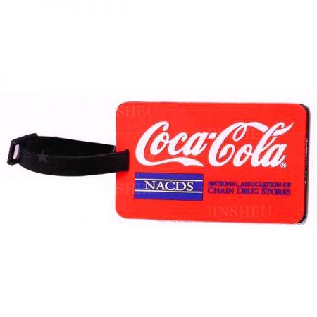 Étiquettes de bagages Coca Cola