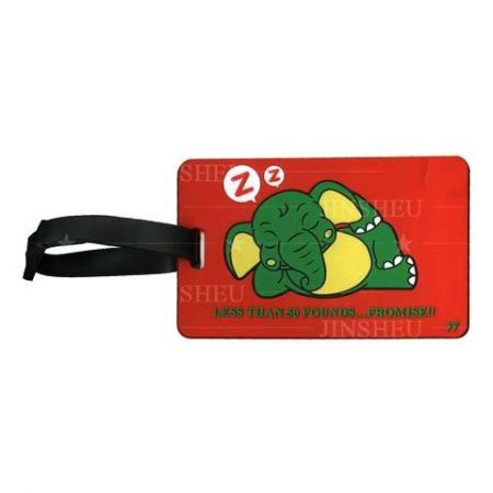 custom made rubber baggage tags