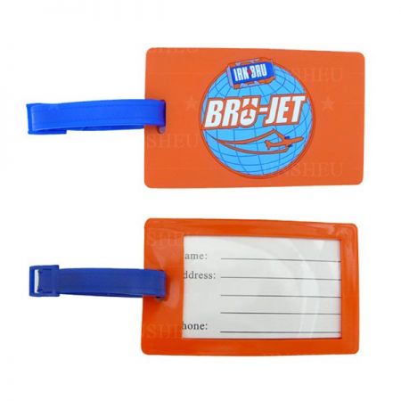 PVC Rubber Luggage Tags