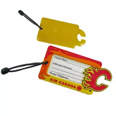 Изготовленные на заказ бирки для багажа из ПВХ - Изготовленные на заказ бирки для багажа из ПВХ